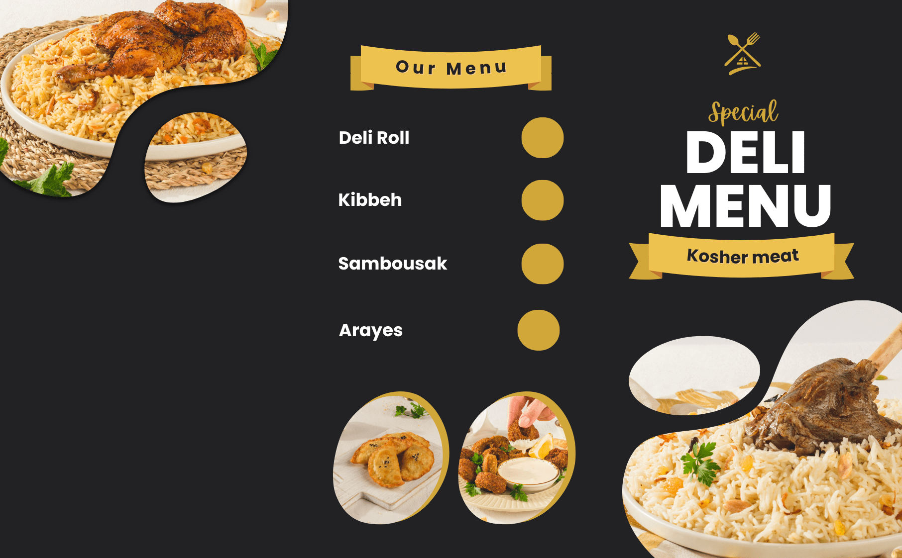 Deli menu undefined