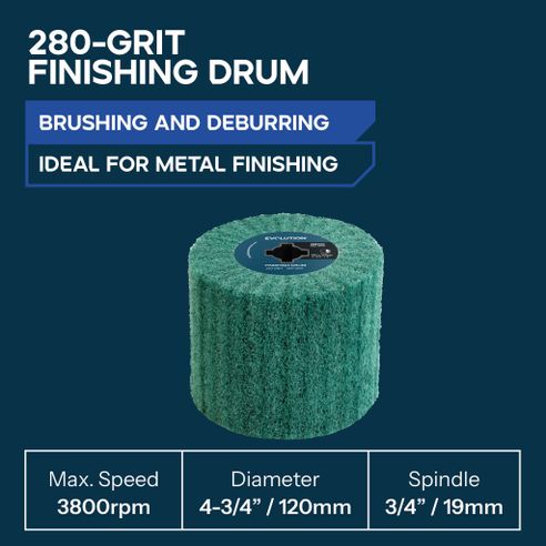 Grit 280  Finishing Drum  for S210 SCT Li