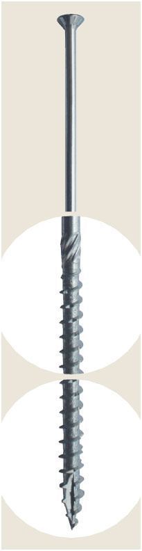 Wood Building Screws Ø8,0mm from 80 to 400mm