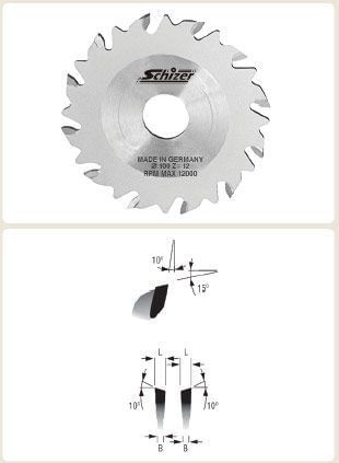 250mm Wood Cutting Blades Solid Wood 156019 Crisco