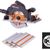 185mm Multi-Material Circular Saw  R185CCSX Combo Pack