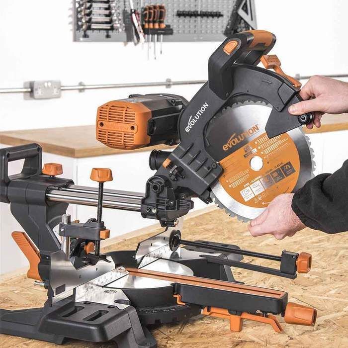 Mitre saw deals evolution 255