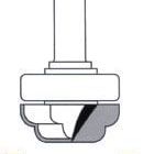 Routing Bits with Bearing  W 16-37C 