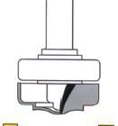 Routing Bits with Bearing  W 20-28C 