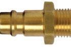 Male (plug) with Outdoor Hose Adapter 1/4" - German Type - 
