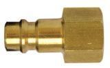 Male (plug) with Hose Adapter 1/4" - German Type -