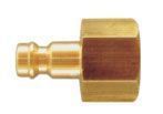 Male (plug) with Hose Adapter 1/4" ΜΙΝΙ - German Type -