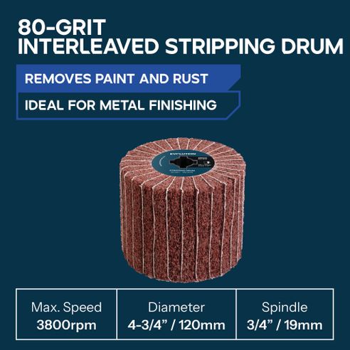 Grit Stripping Drum Νο. 80  for S210 SCT Li