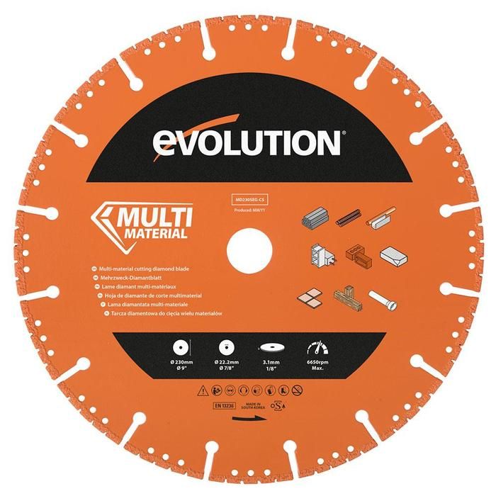 Multi-Material Diamond Blades