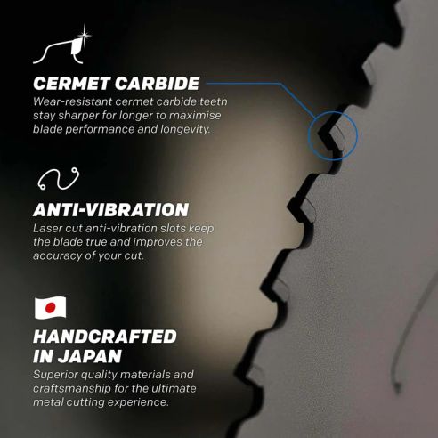 Δίσκος 355mm Χάλυβα M355CMT-80CS EVOMAX Κεραμικού Καρβιδίου