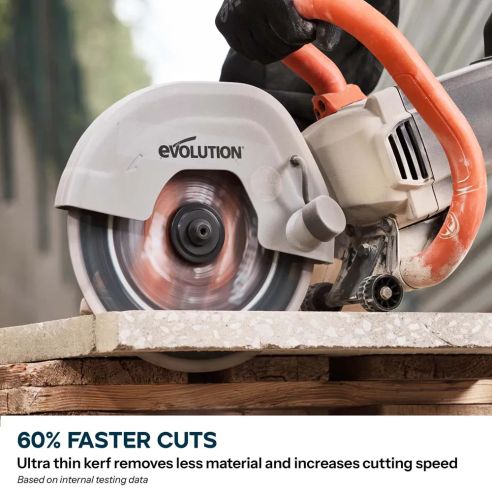 Δίσκος EVOMAX 230mm Αδαμαντοφόρος, εξαιρετικά λεπτή εντομή