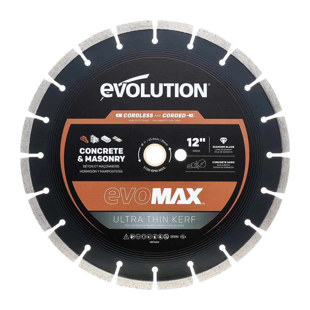 Δίσκος EVOMAX 300mm Αδαμαντοφόρος, εξαιρετικά λεπτή εντομή