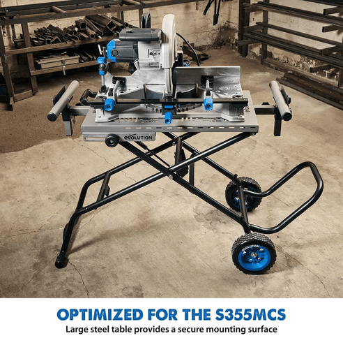 Evolution MCSSTAND Mitering Chop Saw Stand with Powerlift Assist