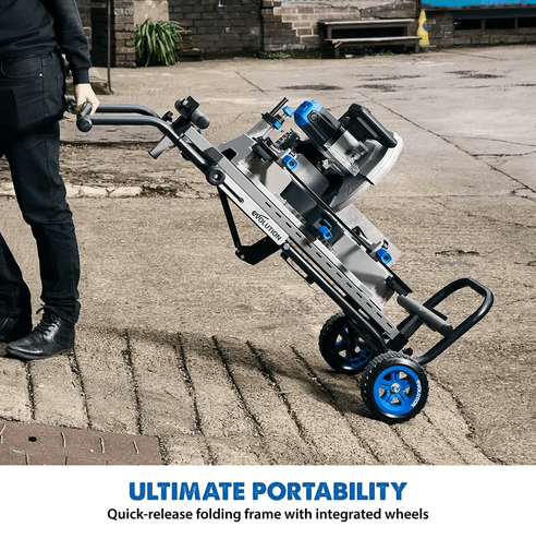 Evolution MCSSTAND Mitering Chop Saw Stand with Powerlift Assist