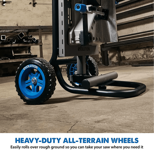 Evolution MCSSTAND Mitering Chop Saw Stand with Powerlift Assist