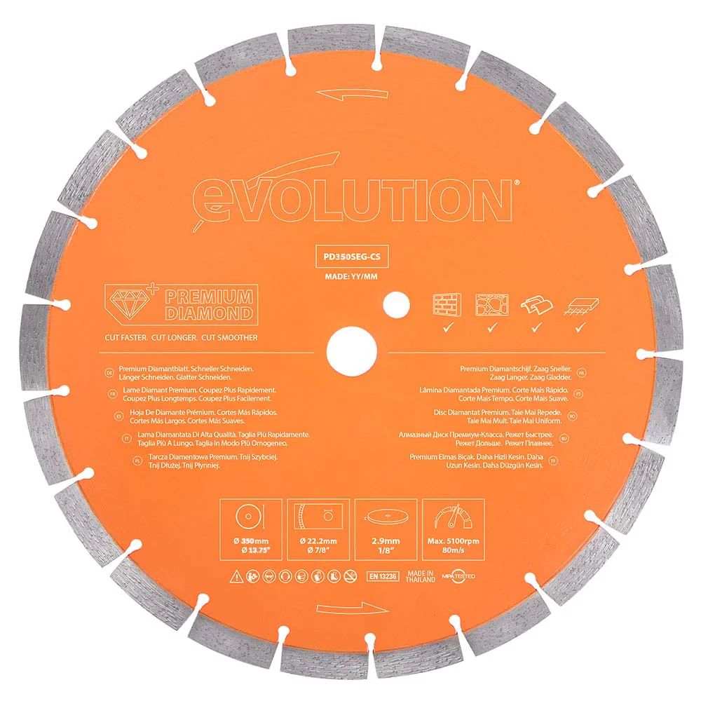 350mm Diamond Premium Blade  PD350SEG-CS