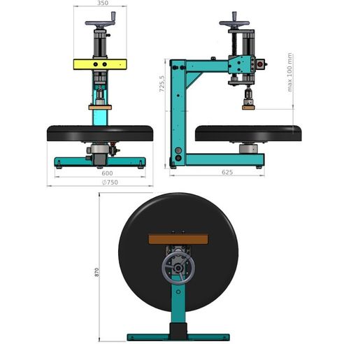 Πρέσα Ταπετσαρίας Τελάρων PDP-1