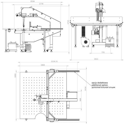 Μηχανή κοπής Αφρολέξ με Πριονοκορδέλα R1000