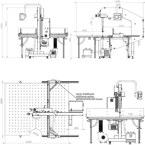 Μηχανή κοπής Αφρολέξ με Πριονοκορδέλα R1150