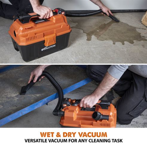 Wet & Dry Workshop Vacuum R11VAC-Li 18v Li-Ion EXT