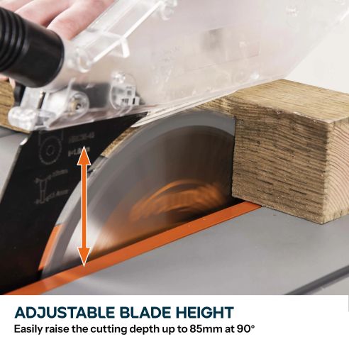 R255MTS Portable Jobsite Table Saw