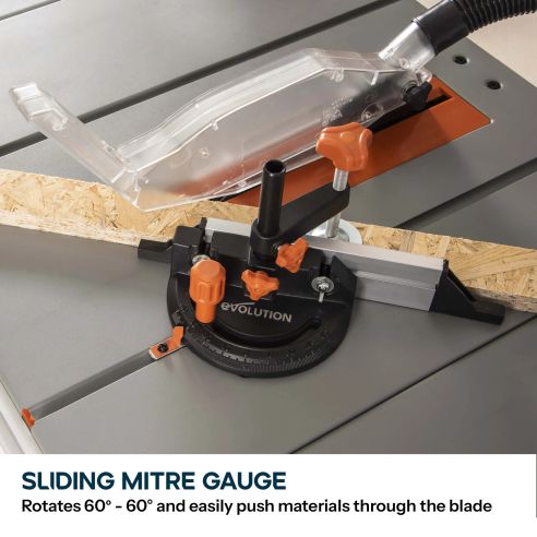 R255MTS Portable Jobsite Table Saw