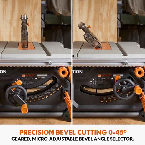 R255TBLX+ Portable Jobsite Table Saw with stand