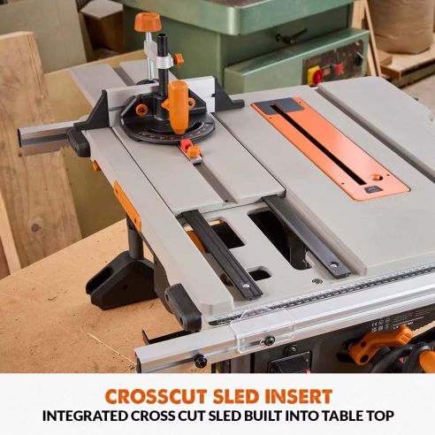 R255TBLX+ Portable Jobsite Table Saw with stand