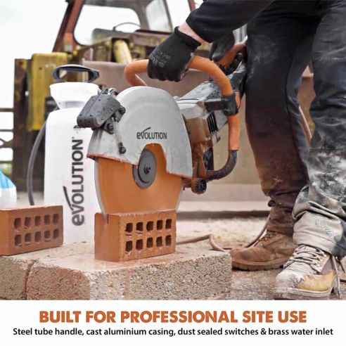 R350DCT Electric Disc Cutter With Automatic Water Fed Dust Suppression