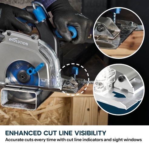 Cordless Metal Cutting Circular Saw S165 CCS Li