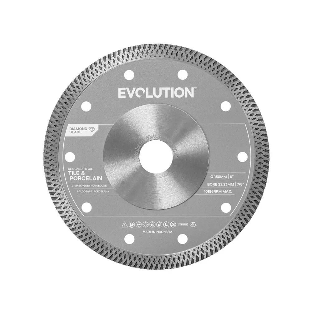 Δίσκος 150mm Διαμαντέ Premium για Πορσελάνη & Πλακίδια  PCD150SEG-CS