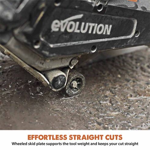 R260DCT-Li Cordless 260mm Disc Cutter With Automatic Water-Fed Dust Suppression and Premium Thin Kerf Diamond Blade