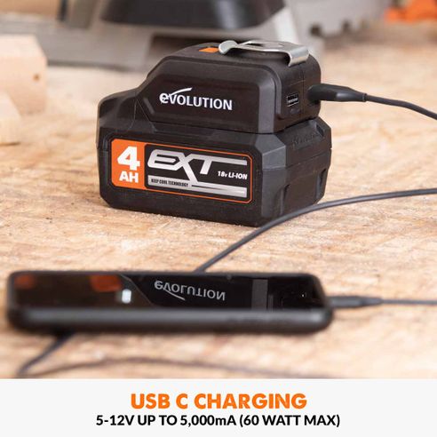 Cordless USB Charger And LED Light