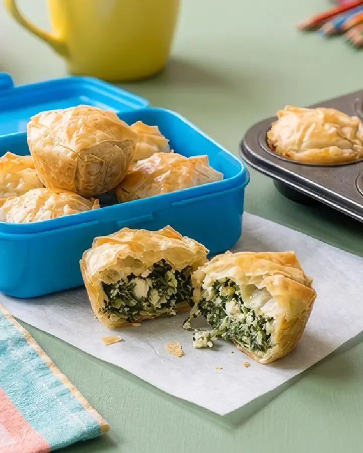 Mini σπανακόπιτες σε φόρμα για muffins product_details.image